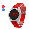 Unisex Stylish Digital LED Style Silicone Wrist Watch (Assorted Colors)