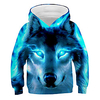 Unisex Sweater Kids 3D Print Graphic Pullover Hoodie Sweatshirts Pocket for 3-14T