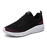 Unisex Trainers / Athletic Shoes Athletic Running Shoes Tissage Volant Black / Red / White / Black Color Block Spring / Fall