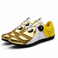 Unisex Trainers Athletic Shoes British Outdoor Cycling Shoes Faux Leather Non-slipping Black and White White / Blue Blue Spring Fall