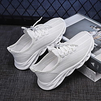 Unisex Trainers Athletic Shoes Comfort Elastic Fabric Big Kids(7years ) Daily White Black Beige Summer miniinthebox