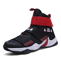 Unisex Trainers Athletic Shoes Flat Heel Round Toe Sporty Daily Outdoor Running Shoes Walking Shoes Mesh Lace-up White Black Blue