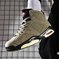 Unisex Trainers Athletic Shoes Sporty Athletic Basketball Shoes Faux Leather Shock Absorbing Wear Proof Light Brown White Black Color Block Fall Winter