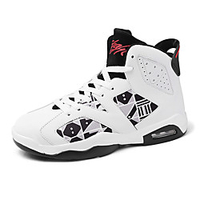 Unisex Trainers Athletic Shoes Sporty Casual Athletic Daily Running Shoes Walking Shoes Pigskin Warm Non-slipping Height-increasing White Black Blue Color Block Spring Fall