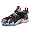 Unisex Trainers Athletic Shoes Sporty Casual Athletic Outdoor Running Shoes Walking Shoes Tissage Volant Breathable Non-slipping Wear Proof Black / Red Rainbow Gray Color Block Spring Fall