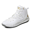 Unisex Trainers Athletic Shoes Sporty Outdoor Basketball Shoes PU Non-slipping Black and White Black / Red White Spring Fall