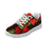 Unisex Trainers Athletic Shoes Wedge Heel Round Toe Casual Basic Daily Mesh Walking Shoes Purple Yellow Green