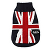 United Kingdom Flag Style Sweater for Dogs (XS-XL,  Blue)