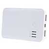 Universal 5000mAh Mobile External Power Battery Charger for iPad,  iPhone and Others (White)