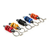 Universal Alloy Car Interior Suspension Key chain Coilover Spring Motorcycle Scooter Racing Rear Shock Absorber Keyring Gift