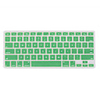 Universal Anti-Dust Keyboard Cover for Laptop (Green)