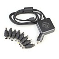 Universal Car Adapter with 8 Adapters for Laptop/Notebook (DC 10.5-14V 10A)