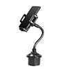 Universal Car Mount Adjustable Gooseneck Cup Holder Cradle for Cell Phone iPhone Holder Buckle Type 360 Rotation ABS Holder For iPhone 11 Pro Max /X/XR/XS/XS MAX/Samsung S10/S10 Plus