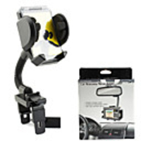 Universal Car Rearview Mirror Holder for GPS/PD4/iphone 4G/MP3/MP4(XWJ-08HD02)
