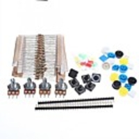 Universal Carbon Resisters Rotary Potentiometers Parts Set for Arduino