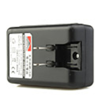 Universal Cell Phone Charger with USB Power Port for Blackberry 8900/9500/9800 (Black)