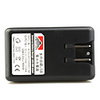 Universal Cell Phone Charger with USB Power Port for HTC Desire HD (Black)