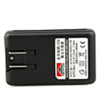 Universal Cell Phone Charger with USB Power Port for HTC EVO 4G (Black)