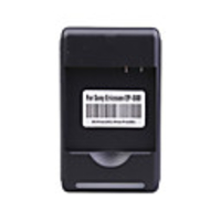 Universal Cell Phone Charger with USB Power Port for SonyEricsson EP-500(Black)