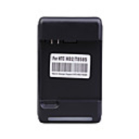Universal Cell Phone Charger with USB Power Port forHTC HD2/T8585(Black)