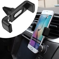 Universal Cellphone Holder Car Air Outlet Mount Clip for Mobile Phone Holder ABS Car Mount Phone Support Interior Accessories miniinthebox