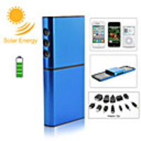 Universal Dual Solar Panel Charger for iPhone,  iPod,  Mobile Phones and USB Devices