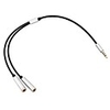 Universal Earphone Splitter Cable of 3.5mm Jack Male 1 to 2 Female Dual Y Splitter Earphone Headphone Audio Cable Adapter for all 3.5mm Earphones