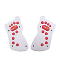 Universal Foot Shape Replacement Pedal Cover Set for Vehicle Brake/Clutch/Accelerator - Yellow