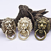 Universal Lion Head Metal Mobile Phone Stand 360 Degree Rotating Finger Ring Bracket Support for Cell Phone Tablet