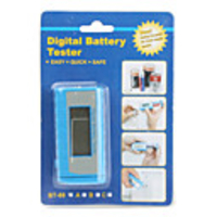 Universal Mini LCD Monitor Digital Battery Tester
