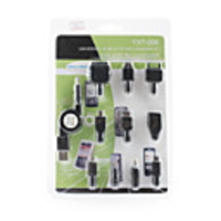 Universal Mobile Phone Charger Kit (With 10 Cell Phone Charger Adapters)