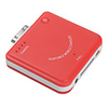 Universal Portable Battery for iPad,  iPhone,  iPod and Mobile Phones (Red,  1900mAh)