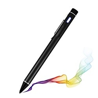 Universal Rechargeable Capacitive Touch Screen Stylus Pen with 2.3mm Superfine Metal For iPhone for iPad for Samsung and Other Capacitive Touch Screen Smartphones or Tablet PC