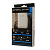 Universal Rechargeable External Battery (White)