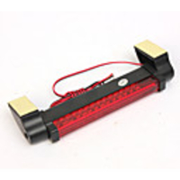 Universal Red 14 LED Car Auto Third 3rd Brake Rear Tail Light High Mount Fog Stop Warning Lamp 12V