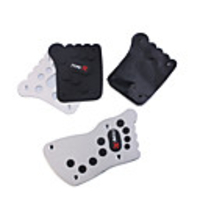 Universal Replacement Pedal Cover Set for Vehicle Brake/Clutch/Accelerator -Black
