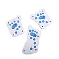 Universal Replacement Pedal Cover Set for Vehicle Brake/Clutch/Accelerator -Blue