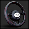 Universal Steering Wheel Leather Sport Car Steering Wheel Cover Universal 38CM Wheel Covers Car Accessories