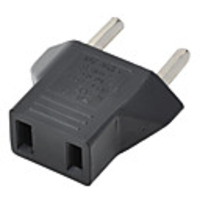 Universal Us To Eu Ac Power Plug Travel Converter Adapter 1Pcs
