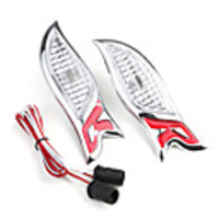 Universal White LED Side Marker Lights for Car (DC 12V/Pair)
