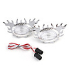 Universal White LED Side Marker Lights for Car (DC 12V/Pair)