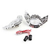 Universal White LED Side Marker Lights for Car (DC 12V/Pair)