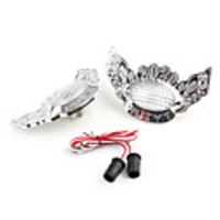 Universal White LED Side Marker Lights for Car (DC 12V/Pair)