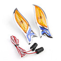 Universal Yellow LED Side Marker Lights for Car (DC 12V/Pair)