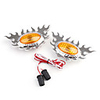 Universal Yellow LED Side Marker Lights for Car (DC 12V/Pair)