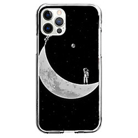 Universe Astronaut Case For Apple iPhone 12 iPhone 11 iPhone 12 Pro Max Unique Design Protective Case Shockproof Back Cover TPU