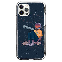 Universe Astronaut Case For Apple iPhone 12 iPhone 11 iPhone 12 Pro Max Unique Design Protective Case Shockproof Back Cover TPU