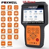US Direct FOXWELL NT650 Elite Car OBD2 Scanner Automotive OBD II ABS Airbag Code Reader with SAS EPB DPF EPS CVT TPMS TPS Battery Registeration Oil Light Reset Special Service Diagnostic Scan Tool