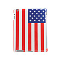 US Flag Hard Protective Back Case/Smart Cover Companion for Apple iPad 2