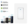 US Standard Wall 1 Way Switch Wifi Switch Alexa Voice Remote Control Switch
